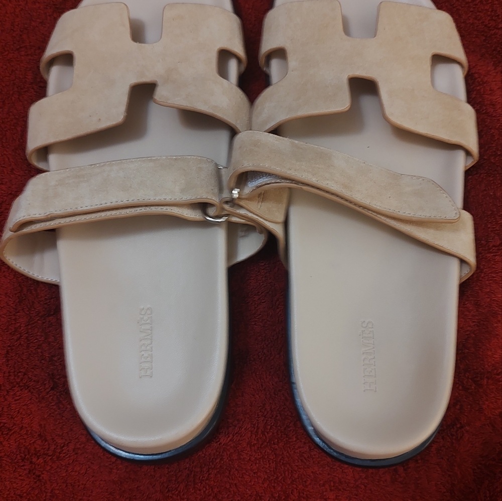Hermes chypre suede sandals ‼️ For women or men
